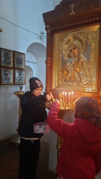 Акция "Вера без дел мертва" в Архангельском 