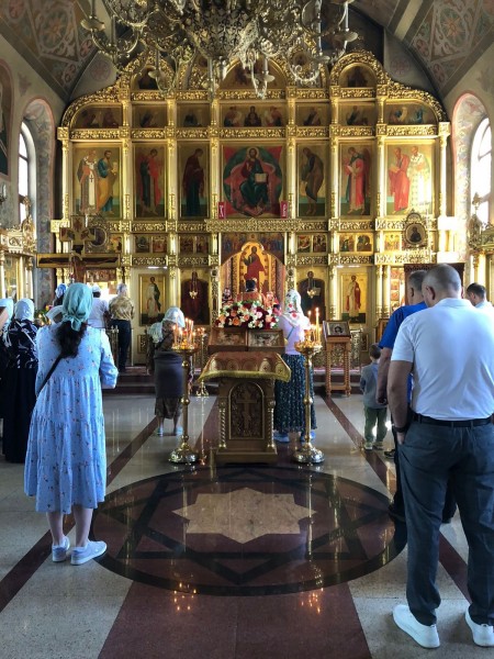 Престольный праздник в Никольском храме с. Ангелово