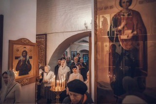 Престольный праздник в Архангельском