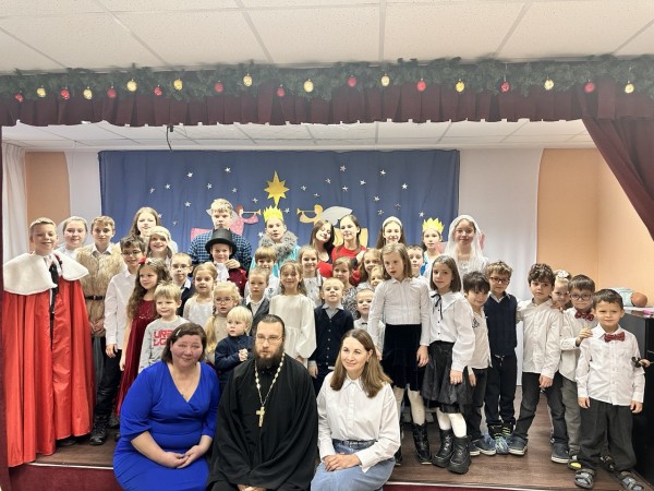 Рождество Христово в Никольском храме с. Ангелово