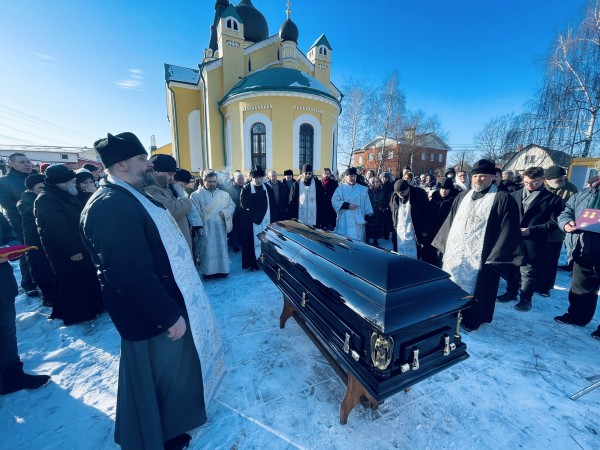 Отпевание протоиерея Сергия Ильчука