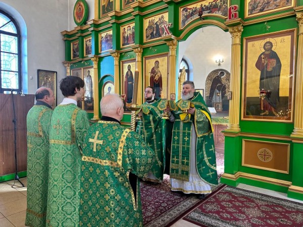 Престольный праздник в Данииловском храме пос. Нахабино