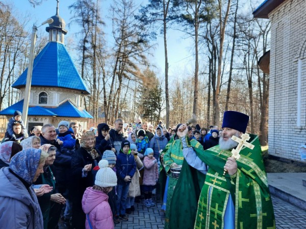 Престольный праздник в Данииловском храме пос. Нахабино