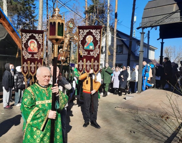 Престольный праздник в Данииловском храме пос. Нахабино