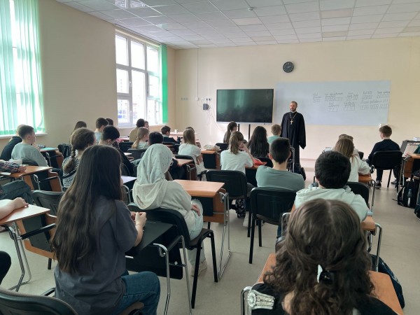 Беседа в школе «Мозаика» пгт. Путилково