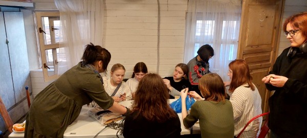 Епархиальная молодежная акция в Георгиевском храме пос. Нахабино