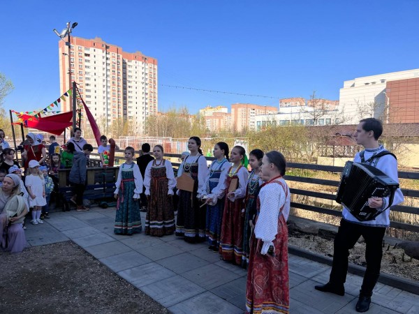 Пасхальный праздник Георгиевского храма пгт. Нахабино