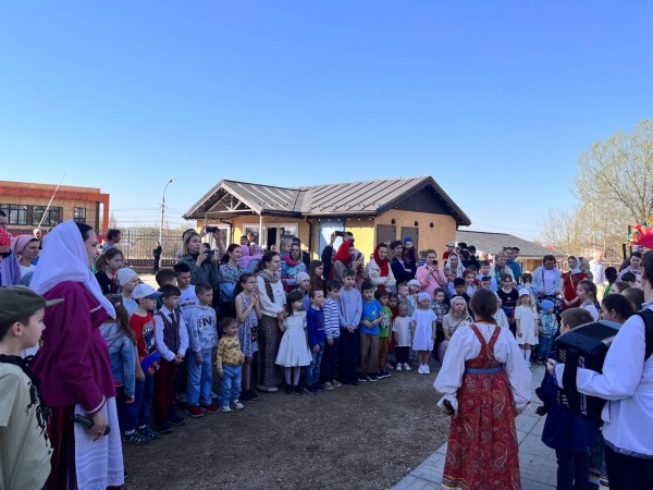 Пасхальный праздник Георгиевского храма пгт. Нахабино