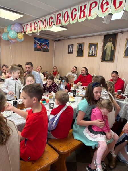 Пасхальные торжества в храме свт. Иоанна Златоуста