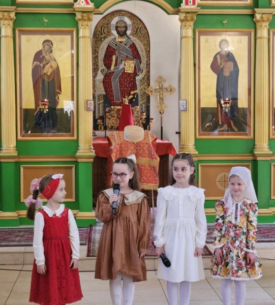 Детский Пасхальный концерт в Данииловском храме