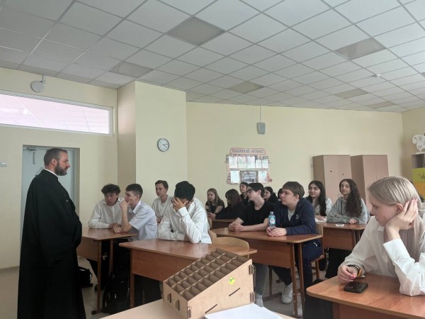 Встреча с десятиклассниками в Путилково