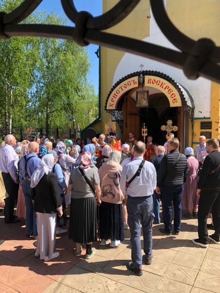 Престольный праздник в Никольском храме с. Ангелово