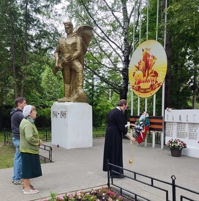 День памяти и скорби в селе Ильинское Красногорского округа