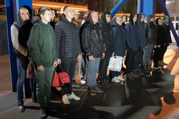 Проводы призывников