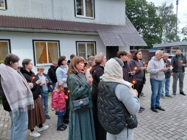 День памяти и скорби в Данииловском храме Нахабино