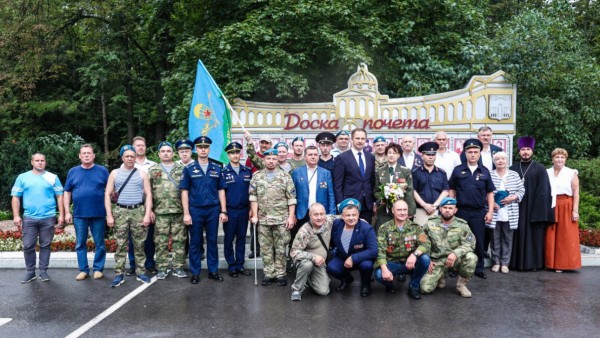 Празднование в честь 95-летия ВДВ в Красногорске