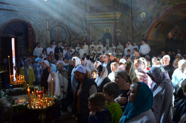 Престольный праздник в Успенском храме г. Красногорска