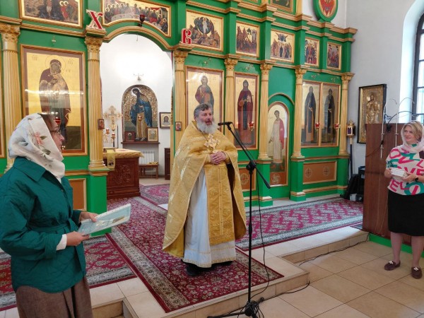 Начало учебного года в воскресной школе Данииловского храма Нахабино и вручение свидетельств выпускникам