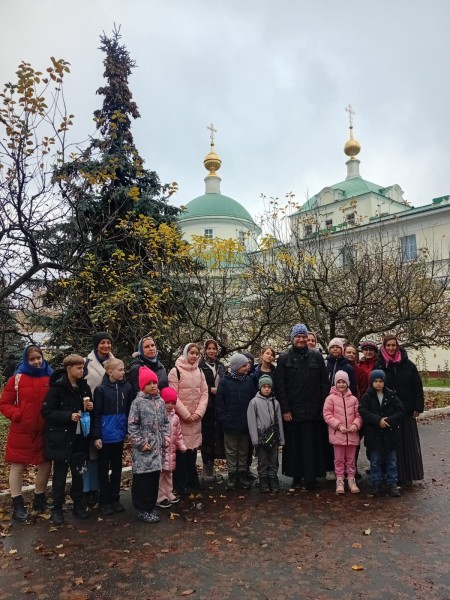 Паломничество воскресной школы Михаило-Архангельского храма пос. Архангельское