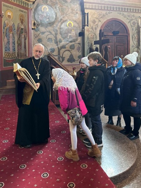 Посещение Успенского храма г. Красногорска учащимися СОШ №10