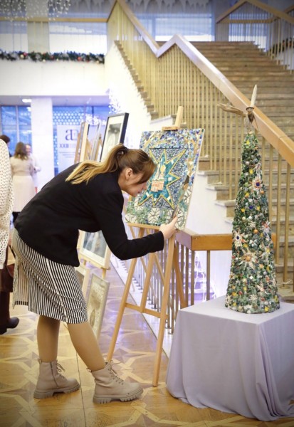 Выставка на закрытии XXIII Рождественских образовательных чтений