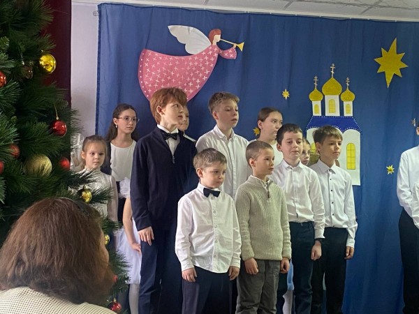 Рождественский детский праздник в Ангелово