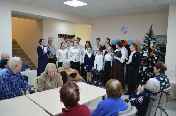 Посещение дома престарелых «Доброта» в Ангелово