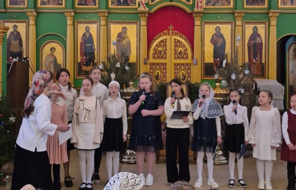 Детский Рождественский праздник в Данииловском храме Нахабино