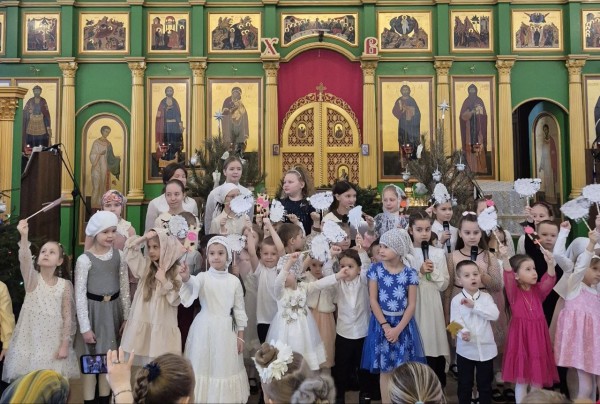 Детский Рождественский праздник в Данииловском храме Нахабино