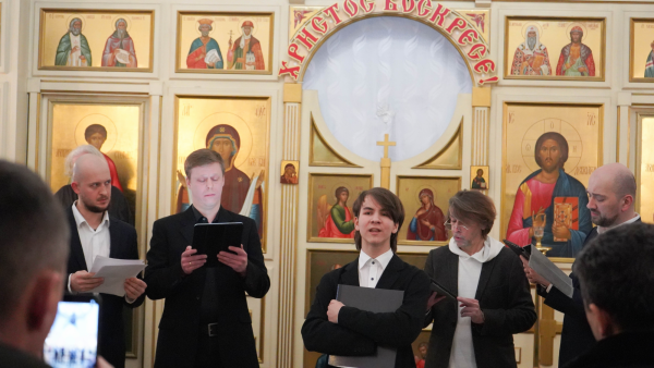 Рождественский праздник в Елисаветинском храме 