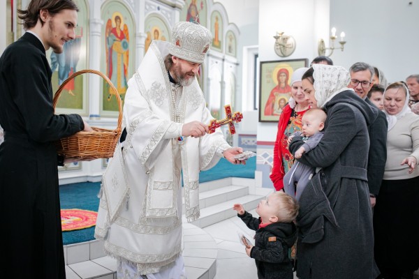 Архиерейское богослужение в Путилково