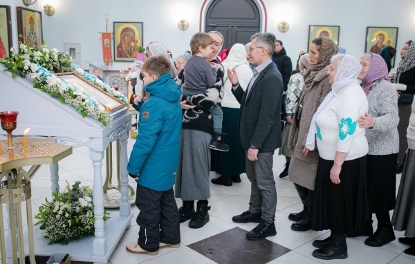 Архиерейское богослужение в Путилково