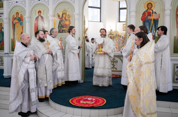Архиерейское богослужение в Путилково