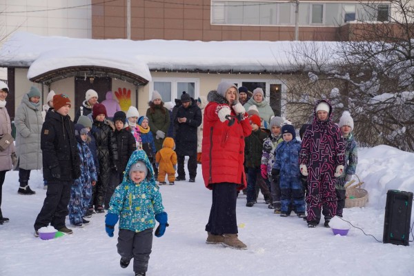 Семейный праздник в Георгиевском храме п. Нахабино