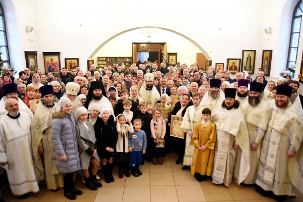 Великое освящение Данииловского храма поселка Нахабино