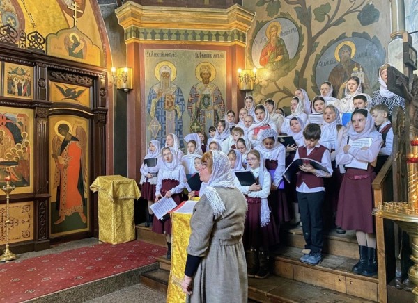 3-я встреча ДЦМШ Успенского храма г. Красногорска и хора Одинцовской ДМШ