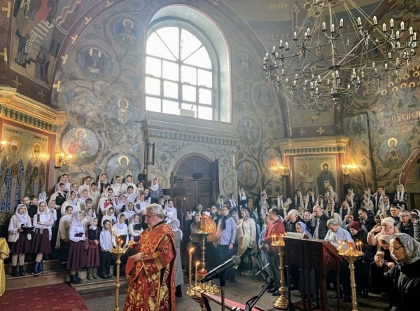 3-я встреча ДЦМШ Успенского храма г. Красногорска и хора Одинцовской ДМШ