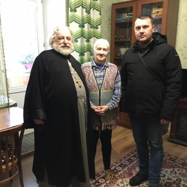 Поздравление блокадников в Красногорском благочинии