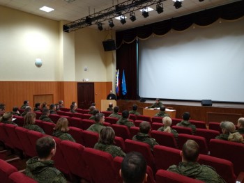 Встреча в воинской части