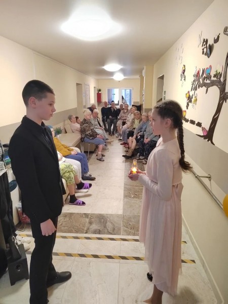 Посещение пансионата для пожилых людей «Доброта» 