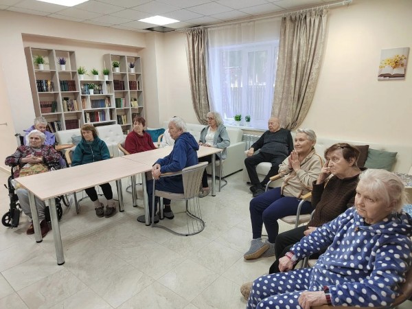 Посещение пансионата для пожилых людей «Доброта» 