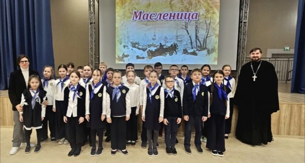 Встреча со священником в СОШ №15 г. Красногорска