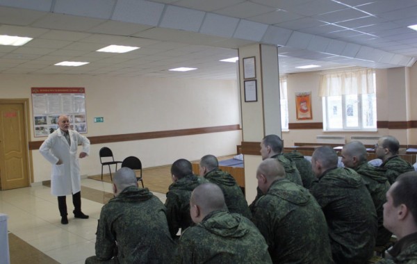 Поздравление с Днём защитника Отечества военнослужащих от прихожан храма Архангела Михаила пгт. Путилково 