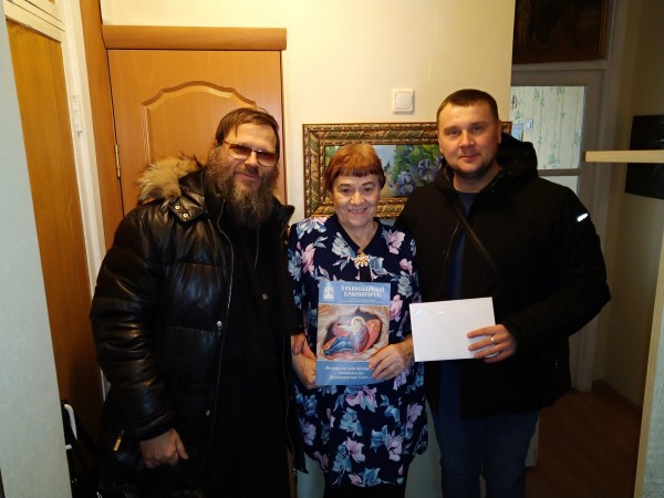 Поздравление блокадников в Красногорском благочинии