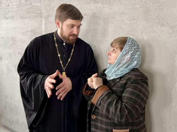 Встреча с семьями участников Специальной военной операции в Георгиевском храме д. Нефедьево