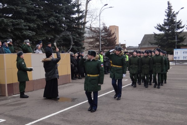 Праздничные мероприятия в 3 научной роте г. Красногорска