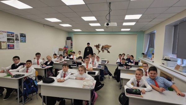 Духовные беседы в Нахабинской школе №2 