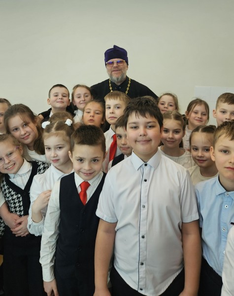 Встреча со школьниками в Нахабинской школе №2