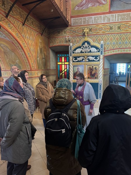 Гости в Ильинском храме с. Ильинское