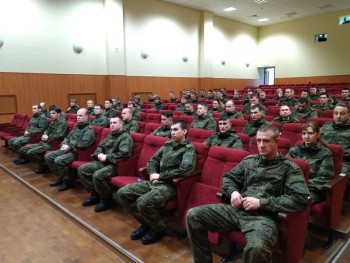 Встреча в воинской части